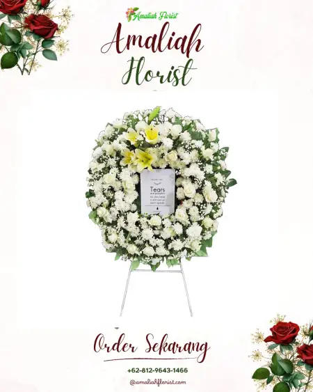 Krans Bunga Duka Banguntapan